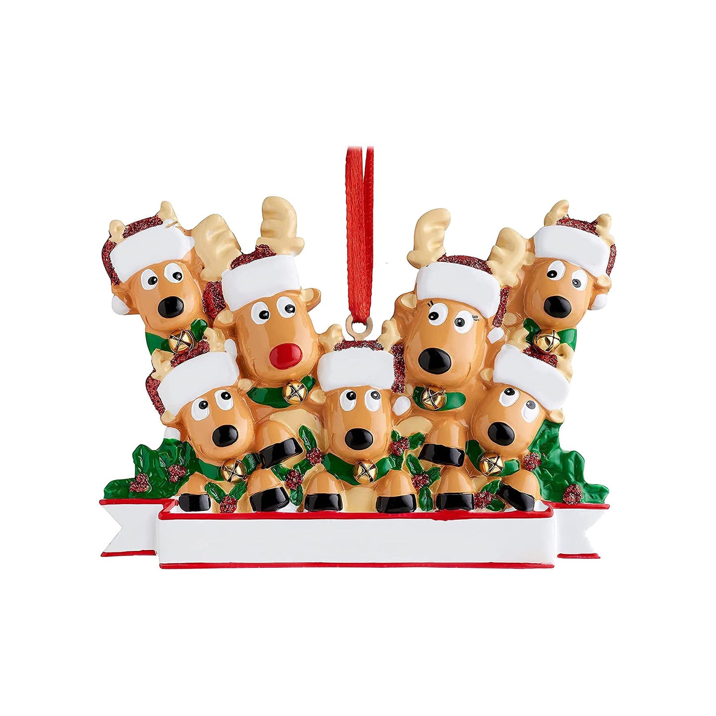 Christmas Reindeer Family Cute Home Pendant