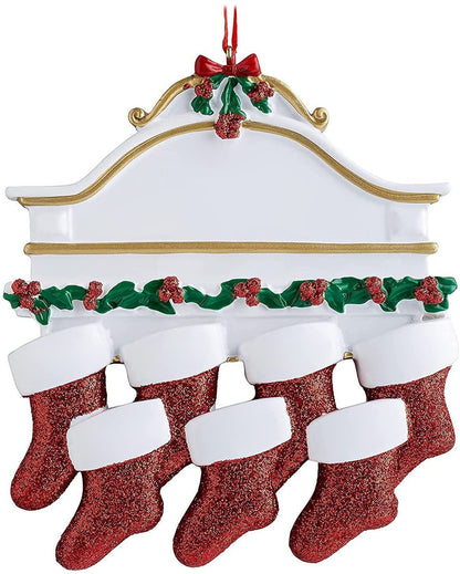 Christmas Reindeer Family Cute Home Pendant