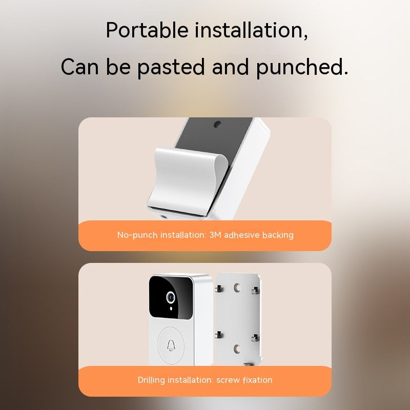 Intelligent Visual Doorbell X9 Wireless Remote Home Surveillance Video